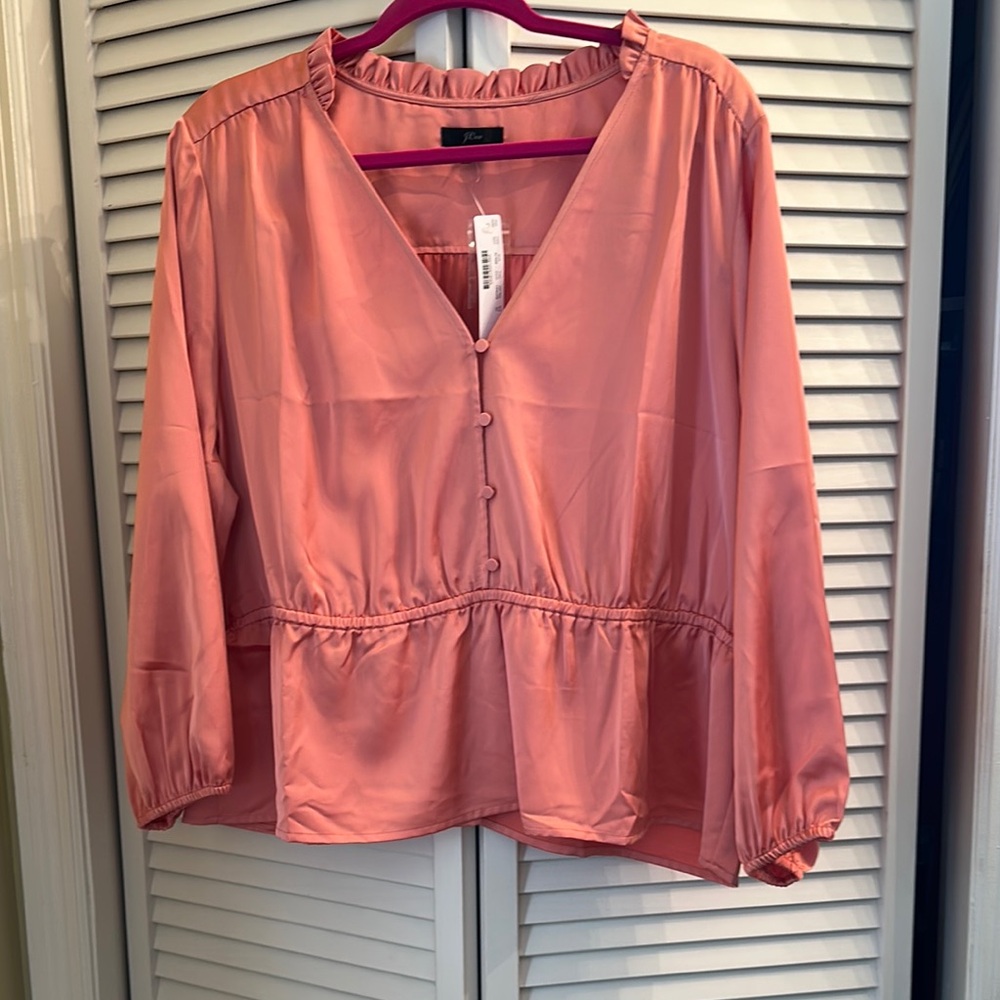 Beautiful coral blouse